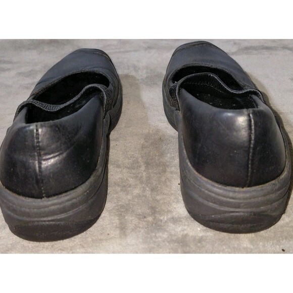 Keen Presidio Mary Jane Shoes Womens 7 Black Full Grain Nubuck Leather Comfort - Picture 6 of 11